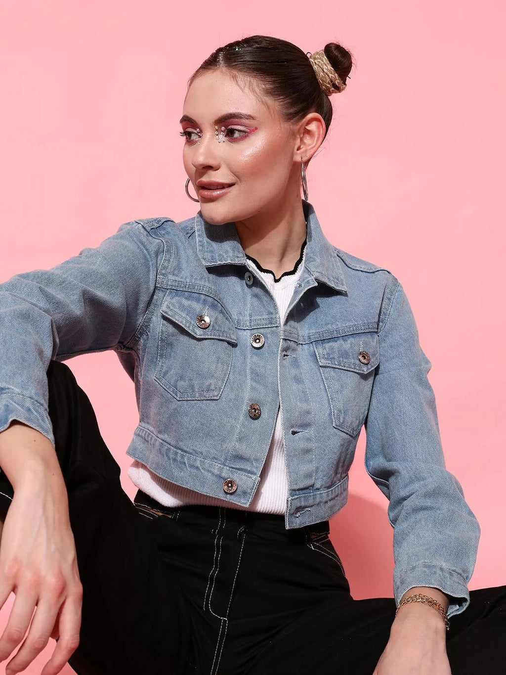 Men Rugged Denim Jacket for Streetwear Style in Pakistan | HARCHIZ