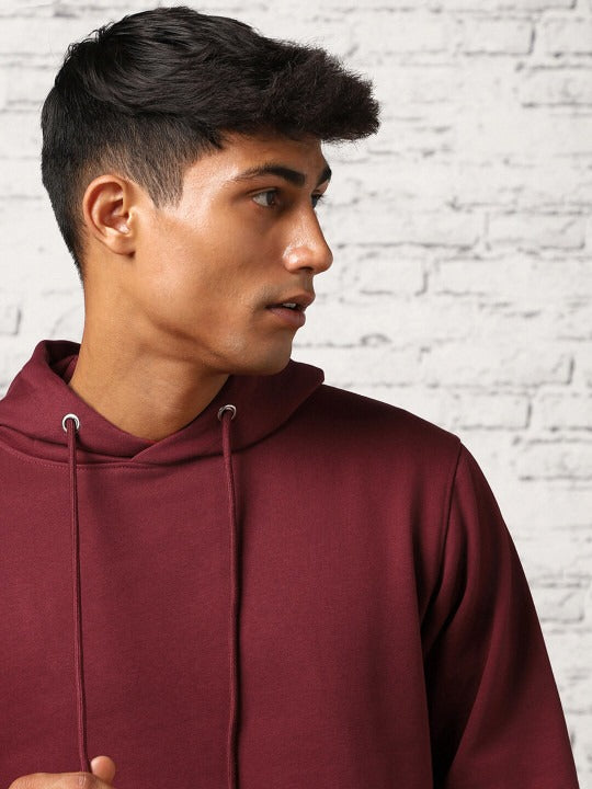 Men Hooded Long Sleeve Sweatshirt – Stylish Cotton Pullover Hoodie for Men in Pakistan | HARCHIZ