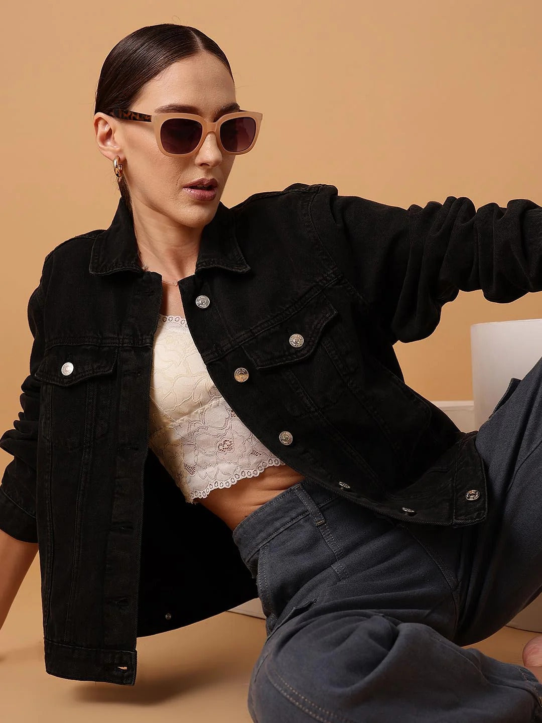 Men Rugged Denim Jacket for Streetwear Style in Pakistan | HARCHIZ