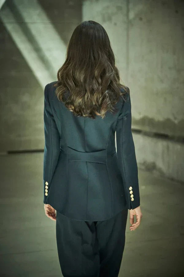 Ace Slim Fit Navy Blue Blazer