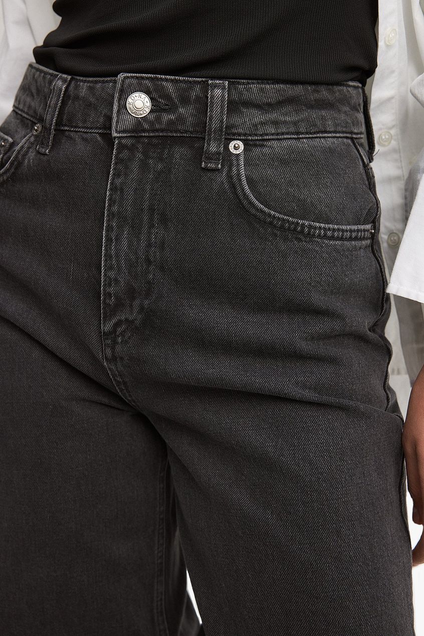 Women Wide High Waist Jeans – Flattering Wide-Leg High-Rise Denim for Pakistan | HARCHIZ