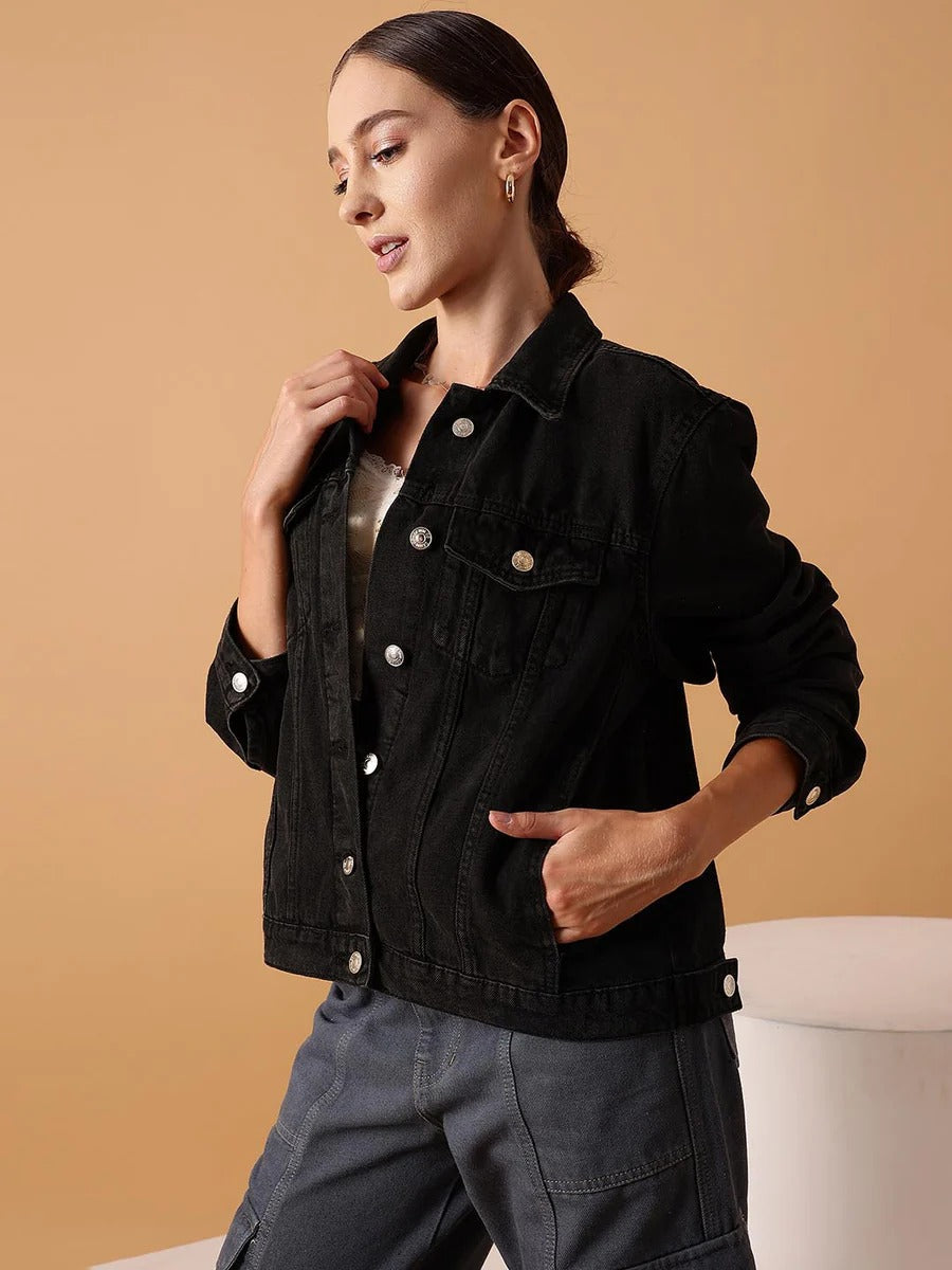 Men Rugged Denim Jacket for Streetwear Style in Pakistan | HARCHIZ