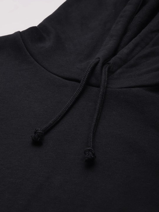 Women Black Hooded Sweatshirt — Classic Black Hoodie for Women | HARCHIZ Pakistan