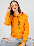 Women Hooded Cotton Yellow Hoodie – Casual Pullover for Pakistan | HARCHIZ