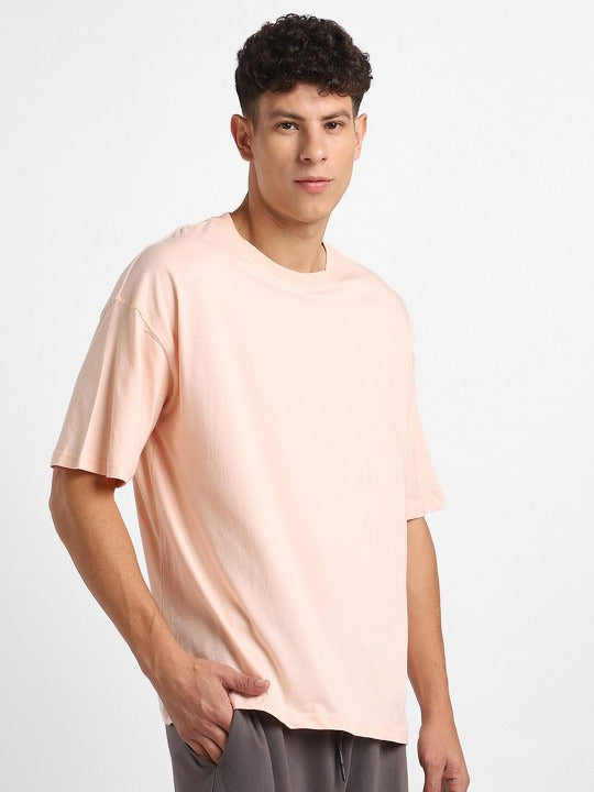 Round Neck Short Sleeves Oversized Cotton T-Shirt for Men in Pakistan | HARCHIZ