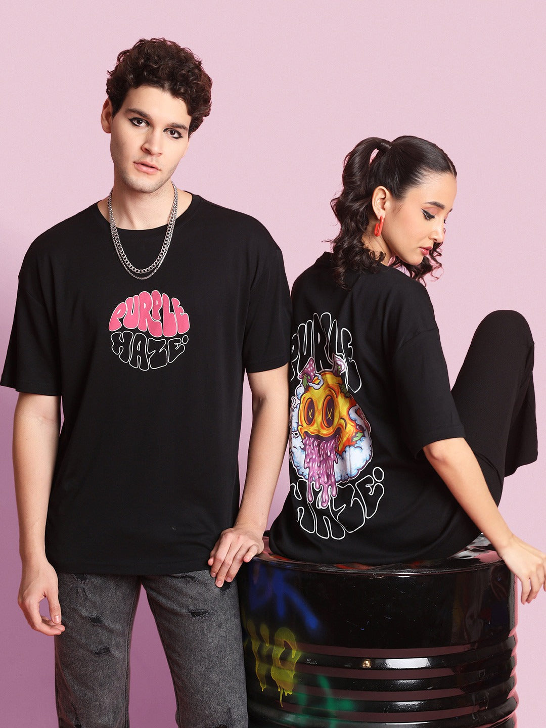 Men Typography Printed Round Neck Cotton T-shirt – Casual & Stylish Outfit for Pakistan | DOCACCA