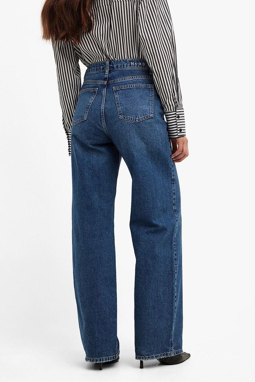Women Wide High Waist Jeans – Flattering Wide-Leg, Tummy-Smoothing, All-Day Comfort Denim for Pakistan | HARCHIZ (Copy)