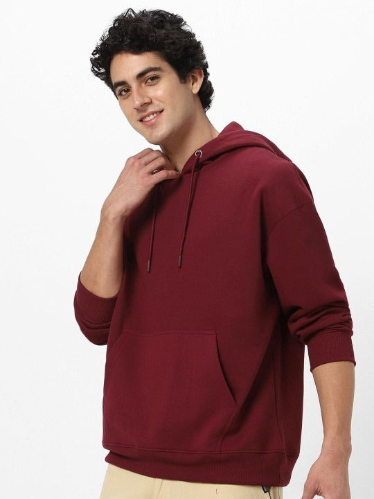 Men Hooded Sweatshirt – Comfortable Cotton Fleece Hoodie for Casual Wear in Pakistan (Copy)