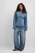 Women Loose Low Waist Long Jeans – Relaxed Baggy Fit, Low-Rise Comfort Denim for Pakistan | HARCHIZ