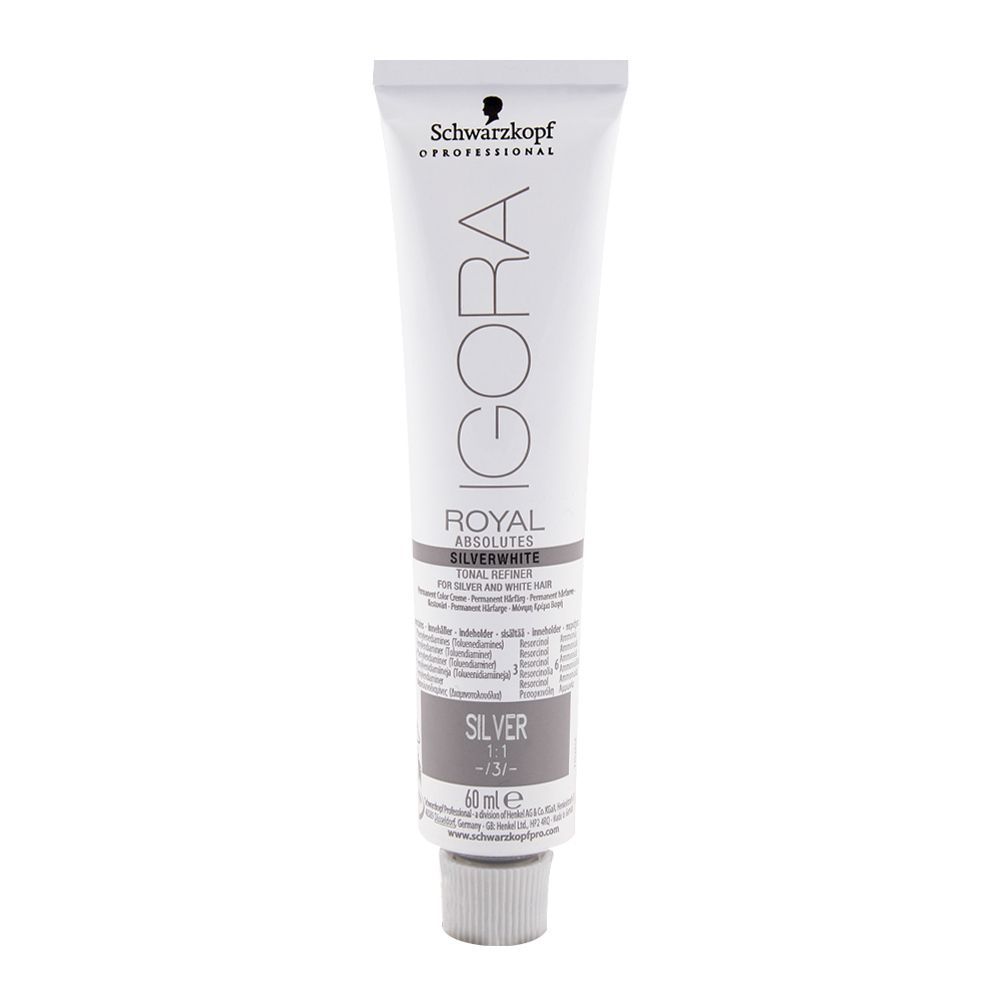 Schwarzkopf Igora Royal Absolutes Silver White Hair Color Silver