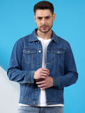 Men Spread Collar Denim Jacket – Smart, Breathable Everyday Wear in Pakistan | HARCHIZ