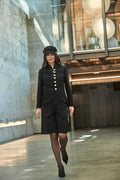HARCHIZ Black Military Women Blazer