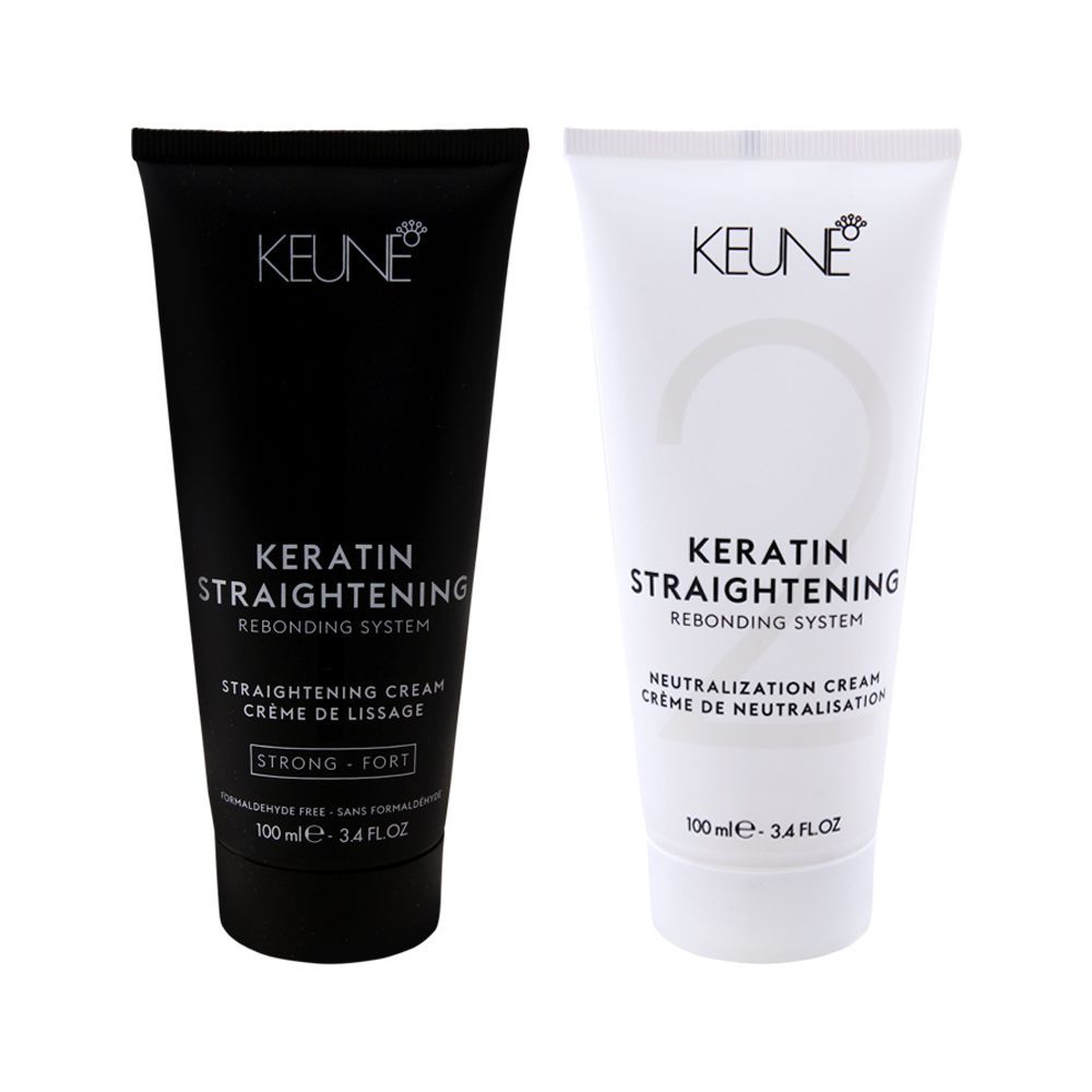 Keune Keratin Straightening Rebonding System, Strong, 200ml