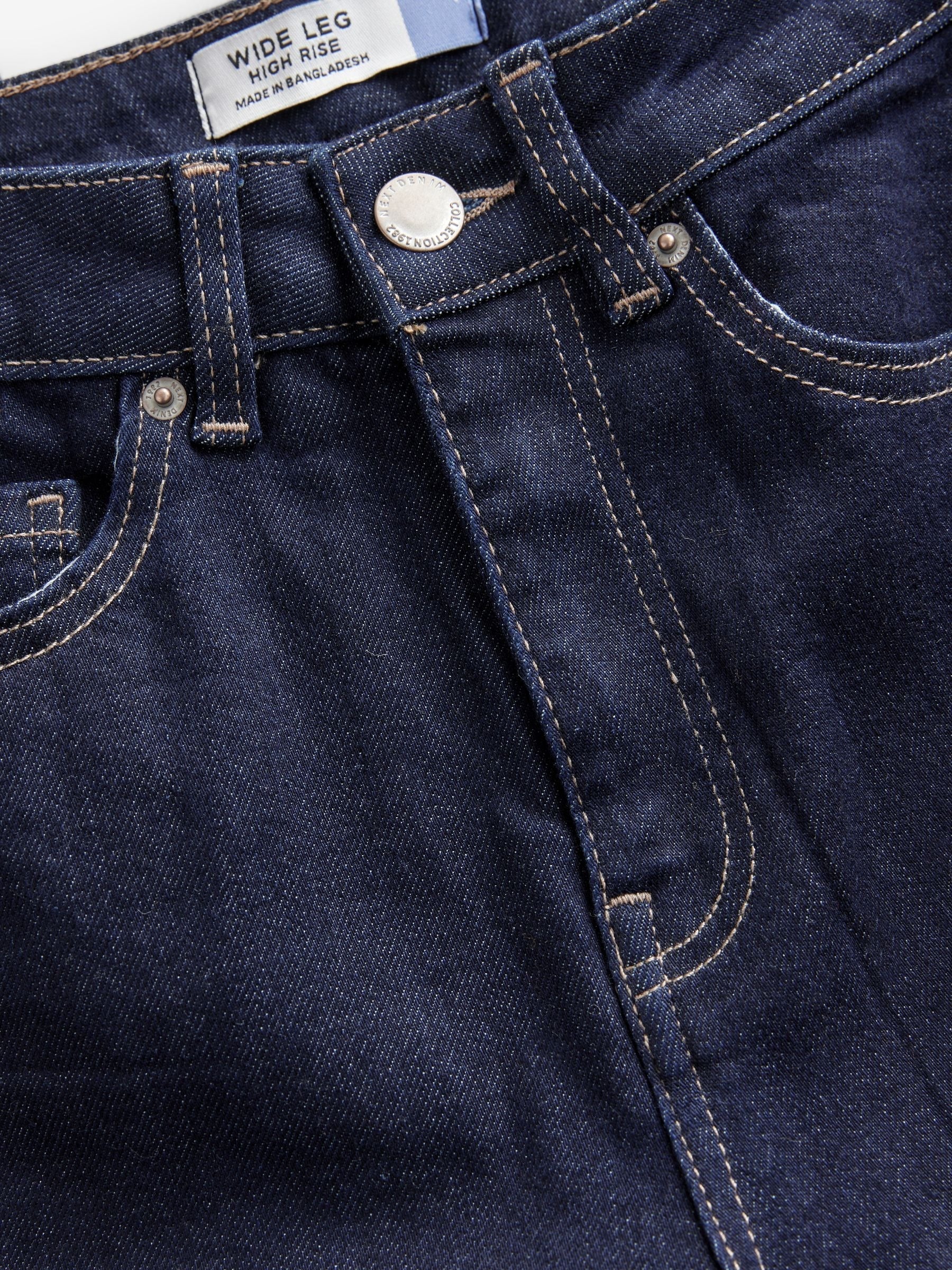 Women Rinse Hourglass Wide Leg Jeans – Trendy High-Waisted Cotton Denim for Pakistan | DOCACCA