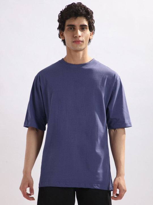 Oversized Solid Pure Cotton T-Shirt for Men in Pakistan | HARCHIZ