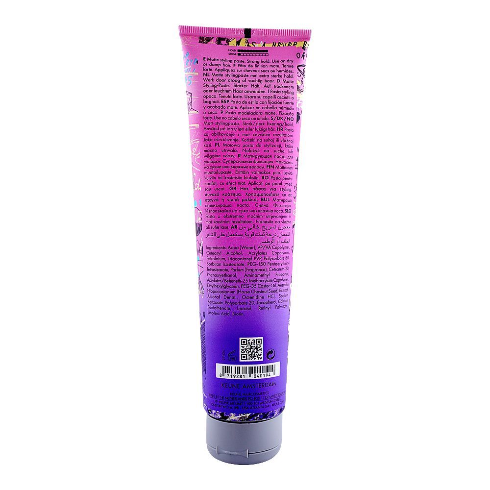 Keune Style Texture Power Paste, Shape, N-101, 150ml