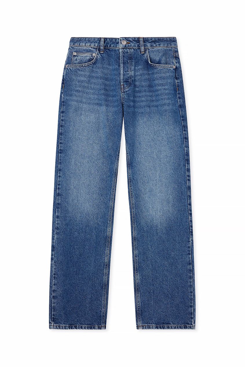Women Straight Loose Fit Jeans – Classic Straight-Leg, Relaxed Comfort Denim for Pakistan | HARCHIZ