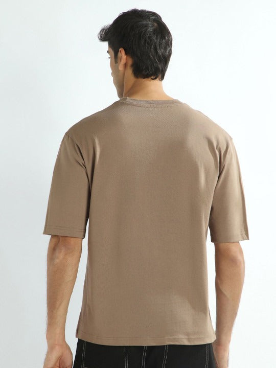 Drop-Shoulder Sleeves Oversized Cotton T-Shirt for Men in Pakistan | HARCHIZ