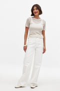 Wide High Waist Jeans for Women – Trendy, Comfortable & Flattering Fit | DOCACCA Pakistan