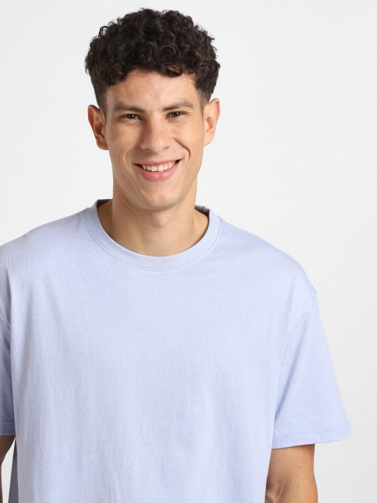 Round Neck Short Sleeves Oversized Cotton T-Shirt for Men & Women in Pakistan | HARCHIZ