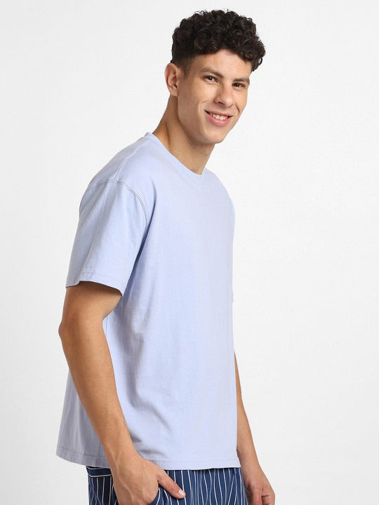 Round Neck Short Sleeves Oversized Cotton T-Shirt for Men & Women in Pakistan | HARCHIZ