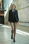 HARCHIZ Paris ONE-BUTTON Black Women Blazer