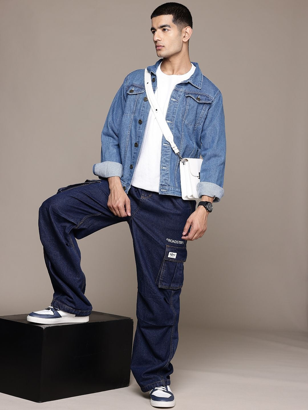 The Lifestyle Co. Pure Cotton Denim Jacket – Breathable, Durable Outerwear for Men in Pakistan | HARCHIZ