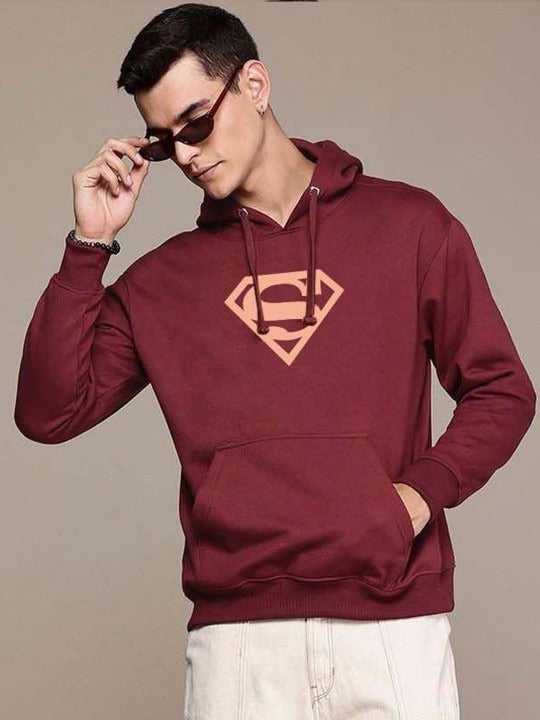 Men Printed Hooded Sweatshirt – Trendy Graphic Hoodie Online in Pakistan