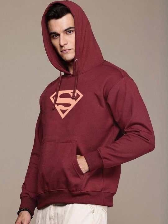Men Printed Hooded Sweatshirt – Trendy Graphic Hoodie Online in Pakistan