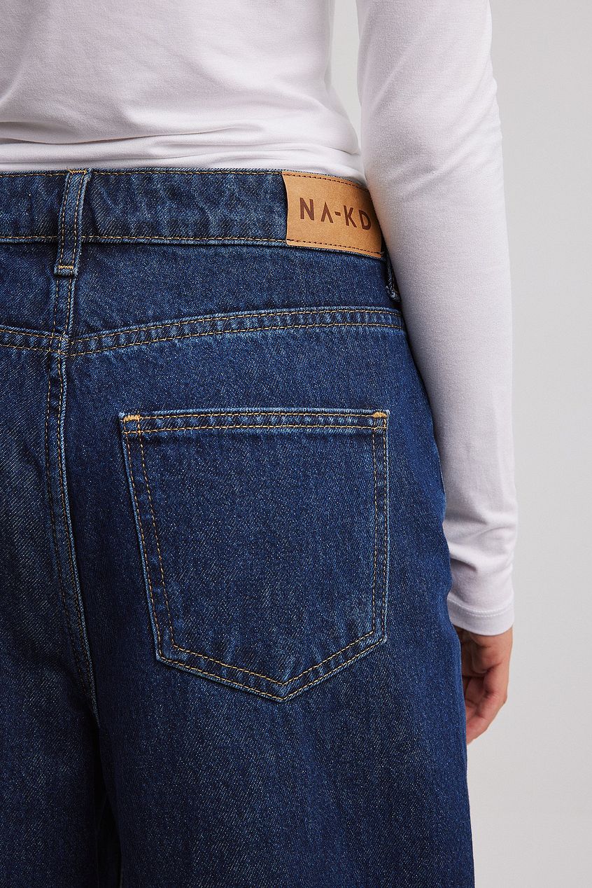 Women Loose Low Waist Long Jeans – Baggy Wide Leg Low-Rise Denim for Pakistan | DOCACCA