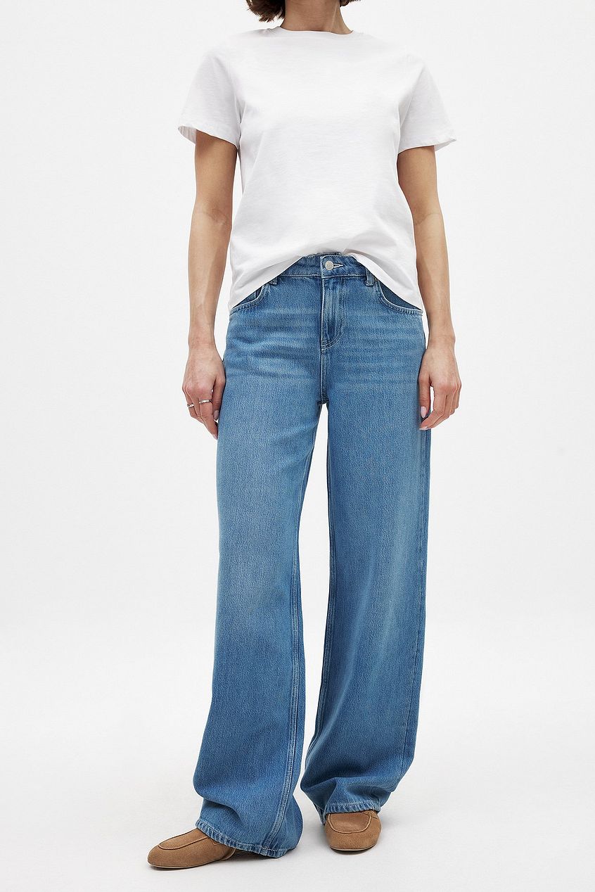 Women Mid Waist Soft Denim Jeans – Comfort Stretch, Everyday Pakistani Fit | HARCHIZ