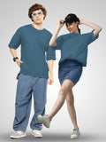 Unisex Twistform Twinny Zone Pack of 2 Solid Cotton Oversized T-Shirts – Premium Streetwear in Pakistan | DOCACCA
