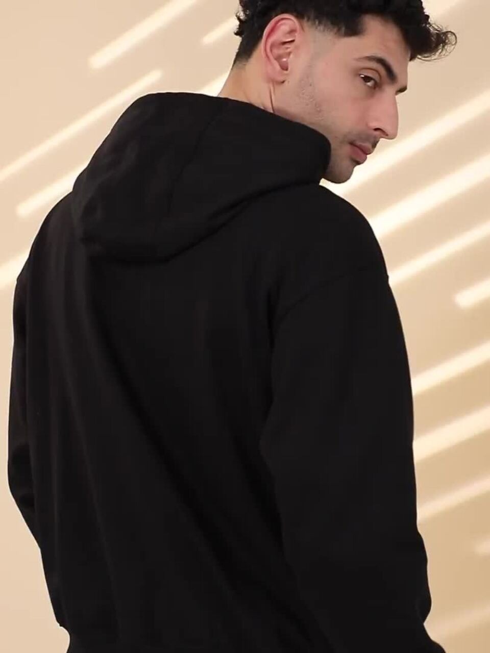 The Life Co. Men’s Hooded Relaxed Fit Sweatshirt – Cotton Fleece Hoodie in Pakistan