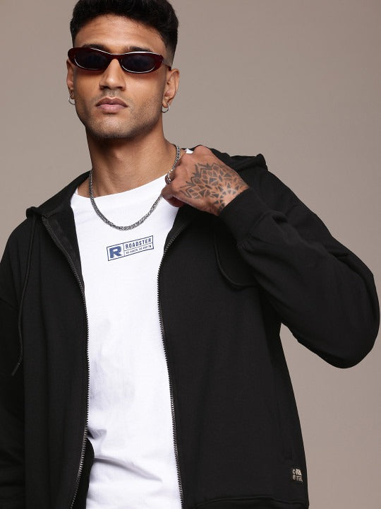 The Life Co. Men’s Hooded Relaxed Fit Sweatshirt – Cotton Fleece Hoodie in Pakistan