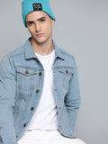 Men Blue Cotton Denim Jacket – Breathable, Stylish Outerwear for All Pakistani Seasons | HARCHIZ