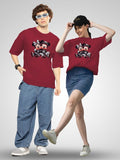 Unisex Twistform Twinny Zone Pack of 2 RaidersMM Printed Cotton Oversized T-Shirts in Pakistan | DOCACCA