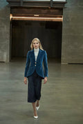 HARCHIZ Petroleum Velvet Blazer Pierre