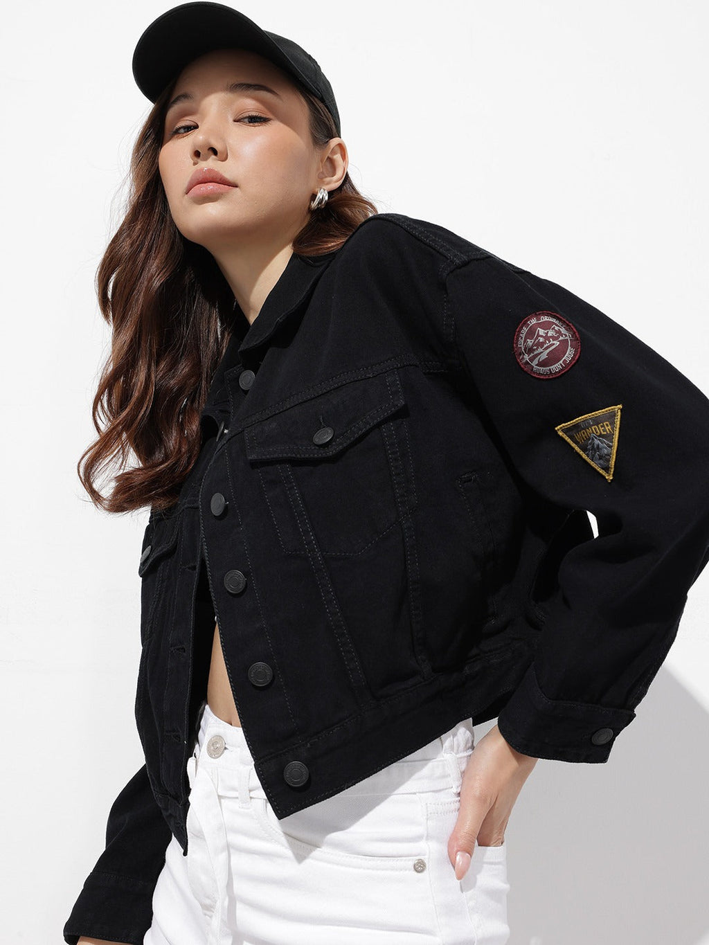 Pure Cotton Denim Jacket for Women – Everyday Stylish Outerwear in Pakistan | HARCHIZ