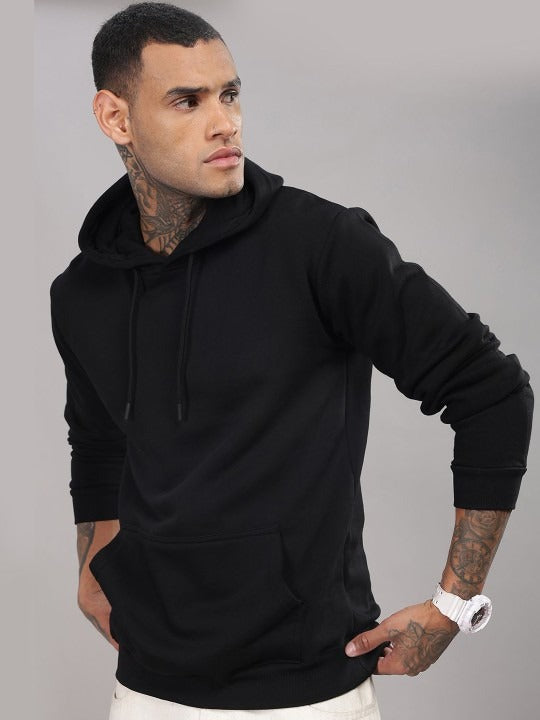Men Hooded Pullover Sweatshirt – Comfortable Cotton Hoodie for Everyday Style in Pakistan | HARCHIZ