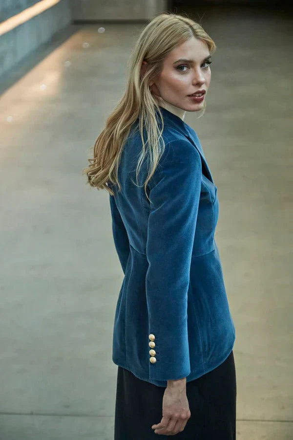 Ace Petroleum Velvet Blazer Pierre