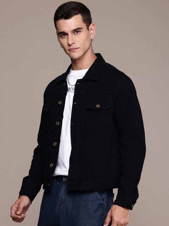 The Life Co. Pure Cotton Denim Jacket – Premium Lightweight Jacket for Men in Pakistan | HARCHIZ