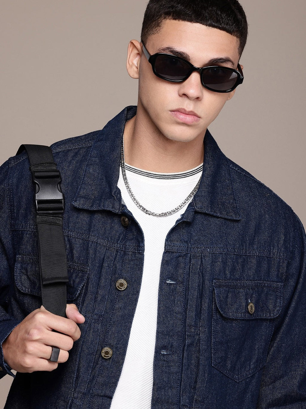 The Life Co. Pure Cotton Denim Jacket – Breathable Casualwear for Men in Pakistan | HARCHIZ