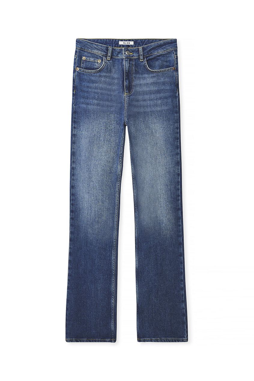 Women High Waist Flared Denim – High Rise Flare Jeans, Vintage Revival for Pakistani Women | HARCHIZ