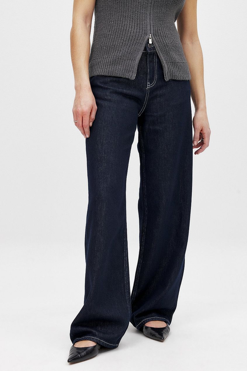 Women Mid Waist Soft Denim Jeans – Soft Stretch Mid-Rise Everyday Denim for Pakistan | HARCHIZ