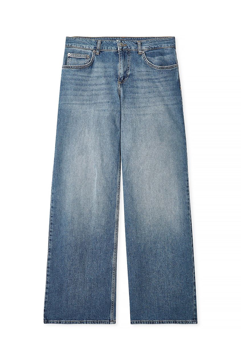Women Low Waist Wide Leg Denim – Low-Rise Wide Leg Baggy Jeans for Pakistani Streetwear | HARCHIZ