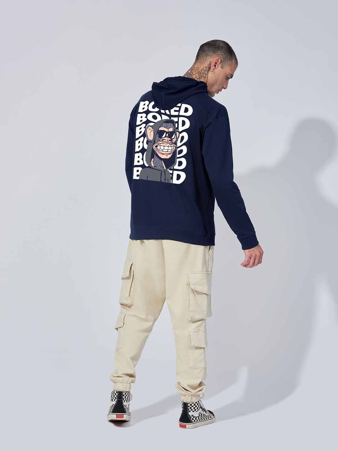 Graphic Printed Hooded Cotton Pullover Sweatshirt – Stylish Long Sleeves Hoodie for Men in Pakistan | HARCHIZ