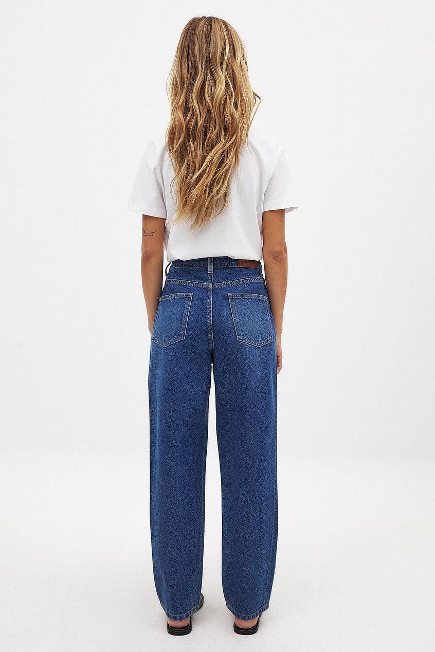 Women Cropped Scallop Detail Denim Jeans – Stylish Cropped Hem with Scalloped Edge | HARCHIZ