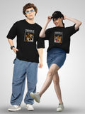 Unisex Twistform Twinny Zone Pack of 2 DTrouble Printed Cotton Oversized T-Shirts – Trendy Unisex Streetwear Tees in Pakistan | DOCACCA