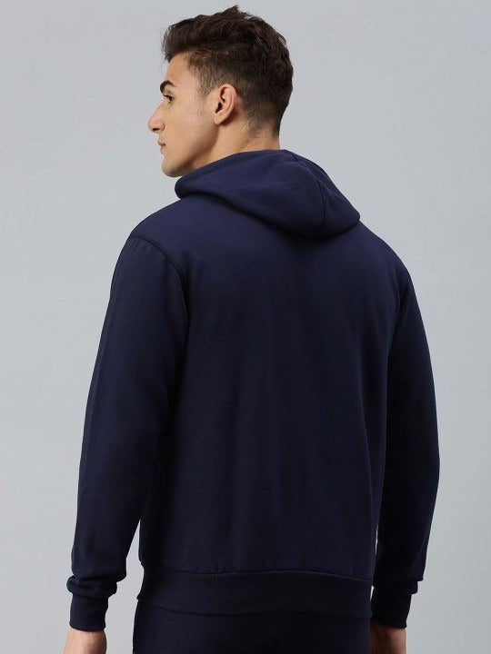 Men Hooded Front-Open Therma-Fit Sweatshirt – Warm Winter Zipper Hoodie for Men in Pakistan | HARCHIZ