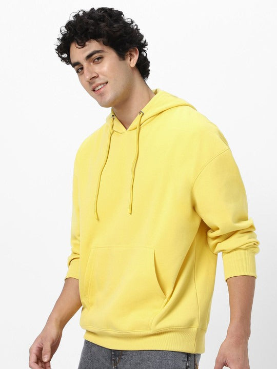 Men’s Cotton Solid Oversized Hooded Sweatshirt – Casual Winter Hoodie for Men in Pakistan | HARCHIZ